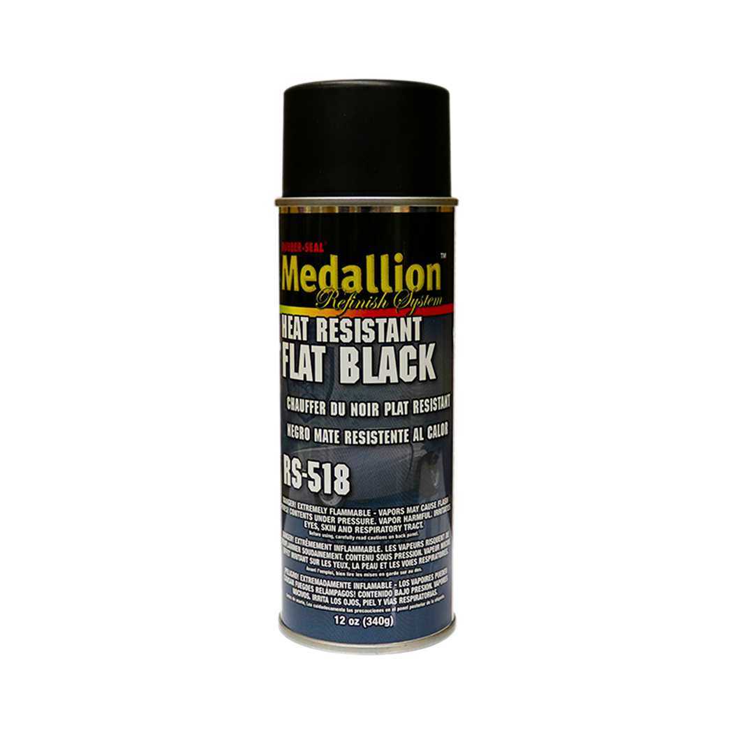 heat_resistant_flat_black_rs518 Medallion Refinish
