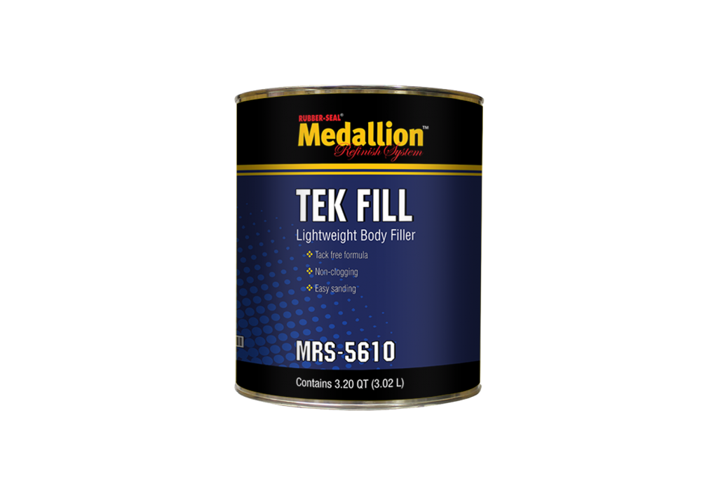 TEK FILL Lightweight Body Filler Medallion Refinish